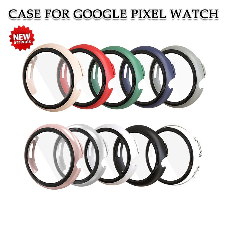 PixGuard Glass+Case for Pixel Watch | Pixel Watch 2