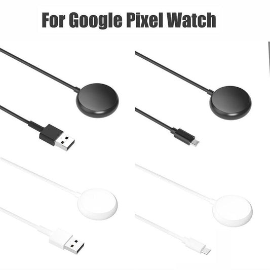 Charging Cord for Google Pixel Watch USB Type-C and USB Connector for Pixel Smart Watch Charger Adapter Magnetic Cable
