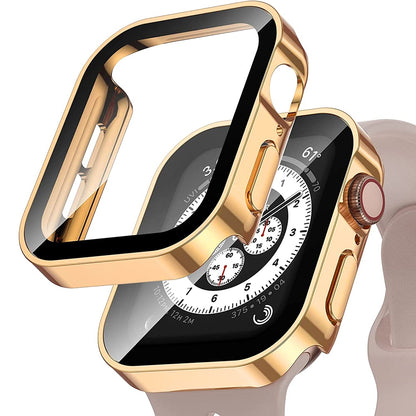 Premium Screen Protector Case Tempered Glass For Apple Watch Series 9