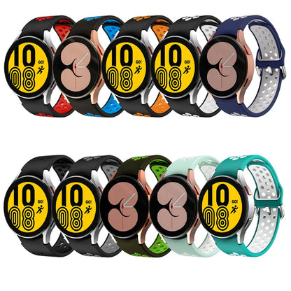 No Gap Peak Silicone Band For Samsung Galaxy Watch 4 and 5 40mm 44mm 4 Classic 42mm 46mm and  Watch 5 pro 45mm