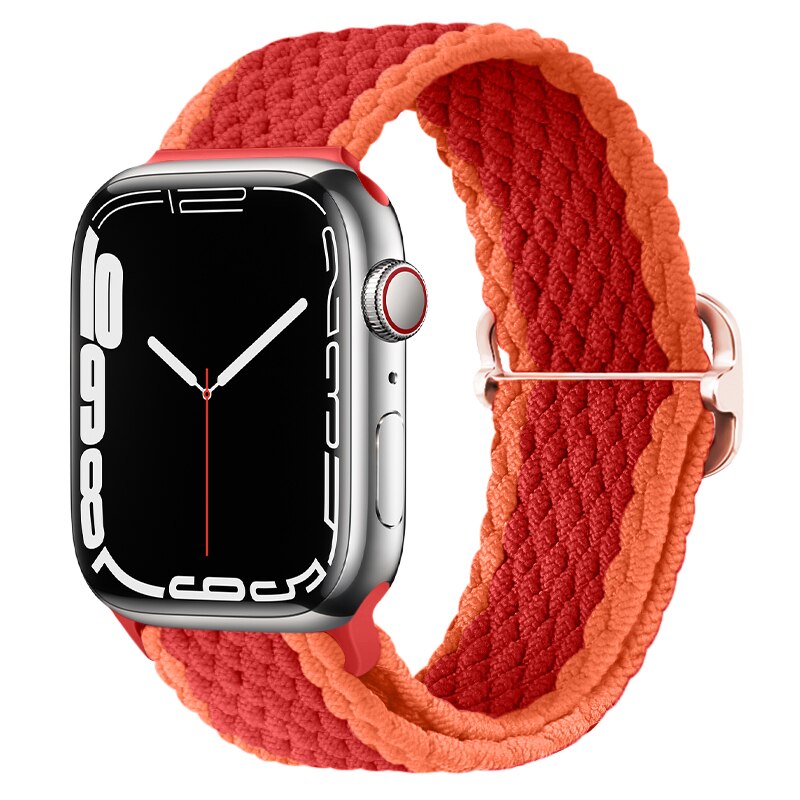 Peak Braided Nylon Watchband For Apple Watch