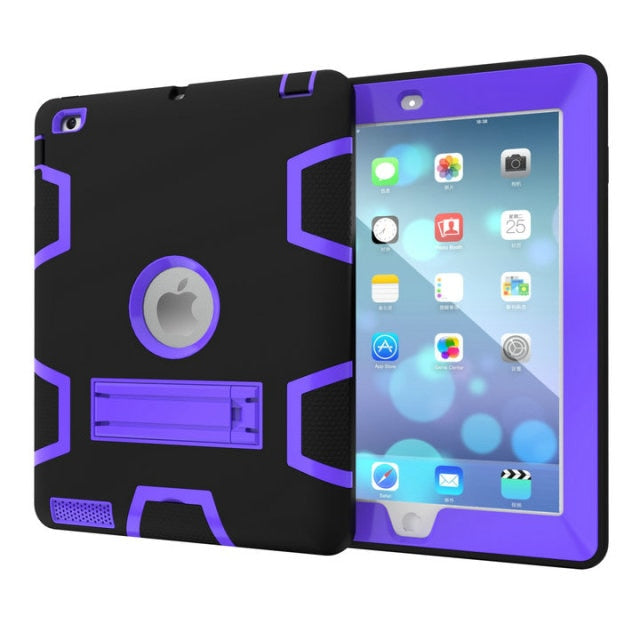 Color Burst High Impact Case For iPad 2/3/4 9.7 Inch