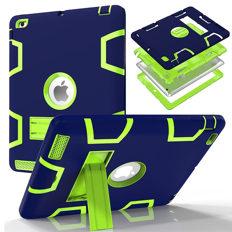 Color Burst High Impact Case For iPad 2/3/4 9.7 Inch